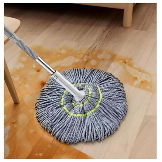 Premium Stainless Steel Twist Mop – Wet & Dry Floor Cleaning