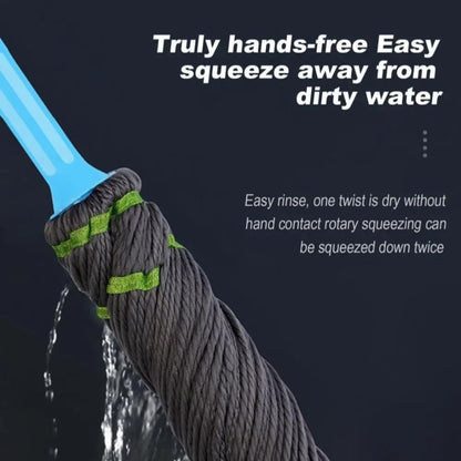 Premium Stainless Steel Twist Mop – Wet & Dry Floor Cleaning